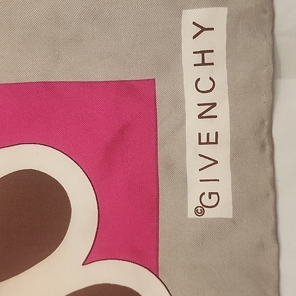 Vintage Givenchy Silk Scarf - Picture 2 of 3